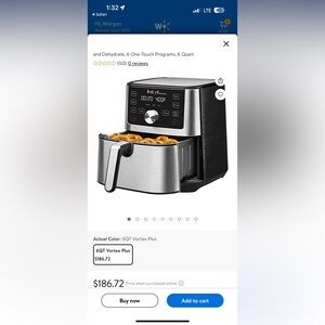 Brand new in box instant pot 6-1 air fryer